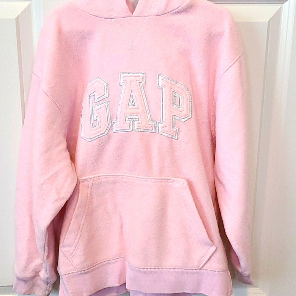 Gap Pink hooded sweatshirt